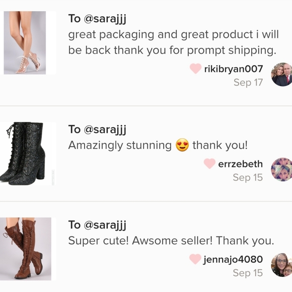 𝙇𝙖𝙨𝙩 𝙎𝙞𝙯 9 🖤Clear in Lov Lace Up Boot He - Picture 2 of 9